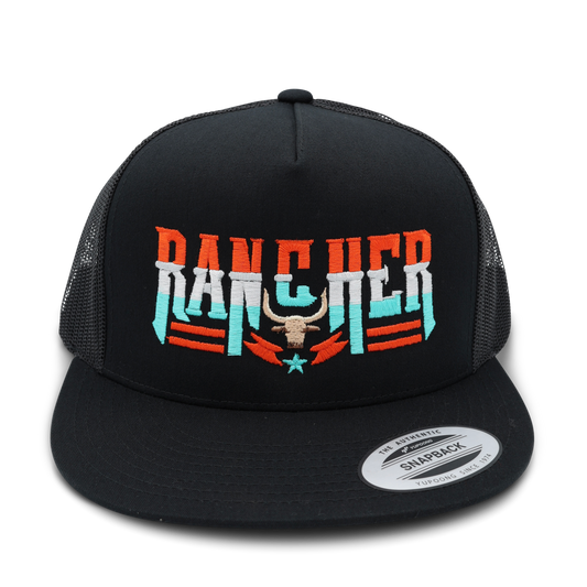Lone Star Rancher Flatbill Trucker Snapback Unisex OSFM