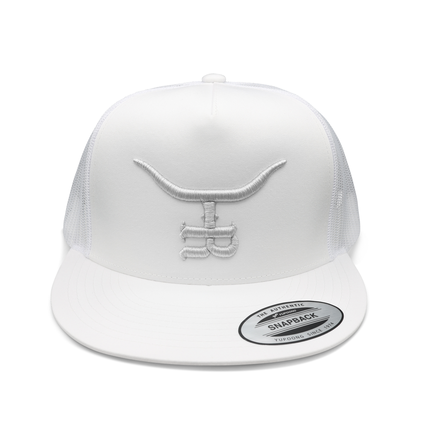 Silver Bullet WHT Flatbill Trucker Snapback Unisex OSFM