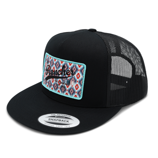 CIMARRON  Flatbill Trucker Snapback Unisex OSFM
